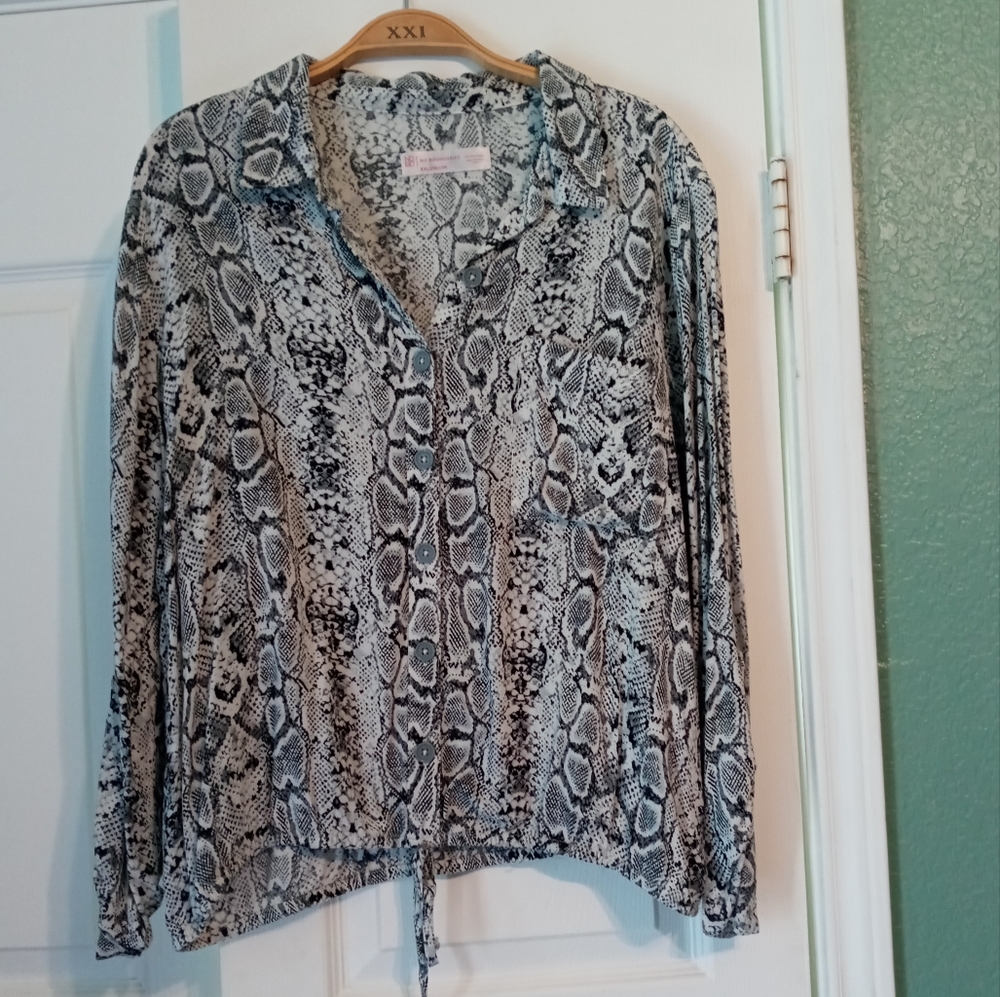 Snake Pattern Shirt